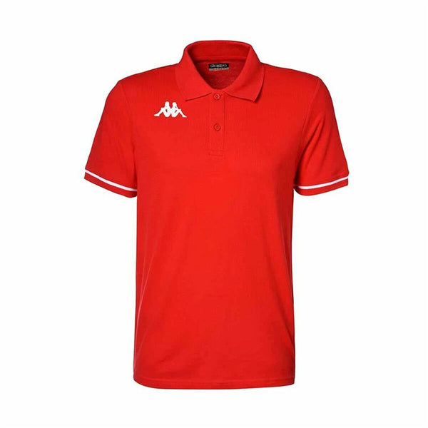 Polo de Manga Curta Homem Kappa Kappa Barli Vermelho 4XL