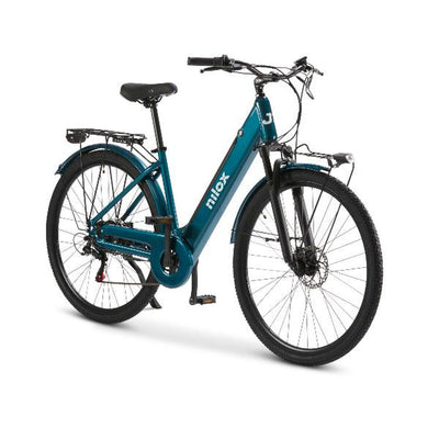 Bicicleta Elétrica Nilox J7 Verde 250 W 28