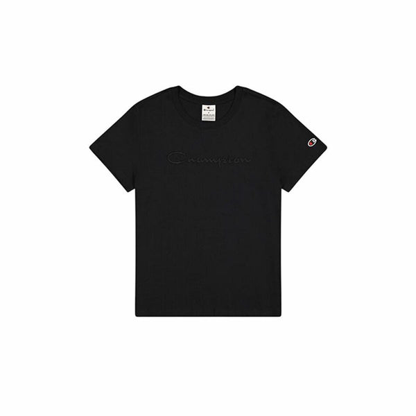 Camisola de Manga Curta Mulher Champion Champion Crewneck Preto