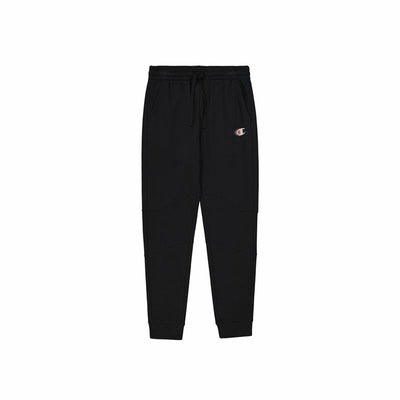 Calças de Treino para Adultos Champion Rib Cuff Preto Homem