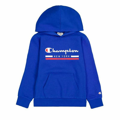 Polar com Capuz Criança Champion Azul
