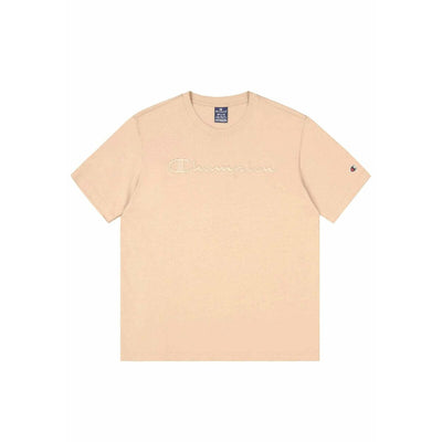 Camisola de Manga Curta Homem Champion 220273 NATL Bege