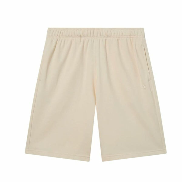 Shorts Masculinos Champion Long Branco Natural