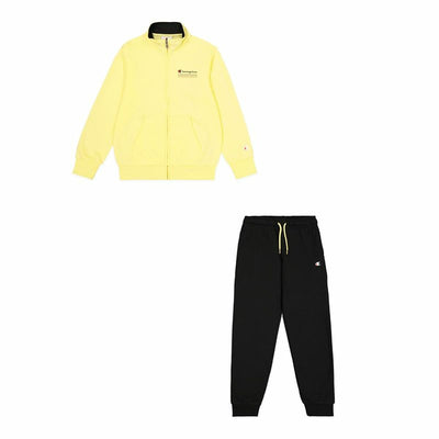 Fato de Treino Infantil Champion Champion Full Zip Suit Amarelo Preto