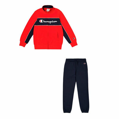 Fato de Treino Infantil Champion Full Zip Suit Vermelho