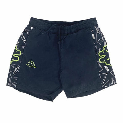 Calções de Desporto Infantis Kappa Skigio Azul escuro