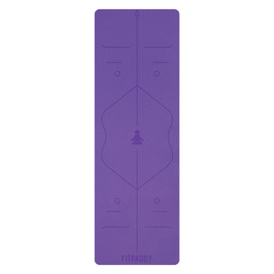 Tapete de Yoga Fitpaddy Lilás