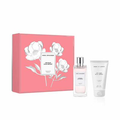 Conjunto de Perfume Unissexo Angel Schlesser Les Eaux d'un Instant Immense Peony 2 Peças