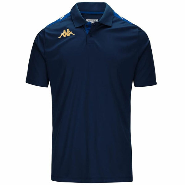 Polo de Manga Curta Homem Kappa 4Futbol Ghiolo Azul 2XL
