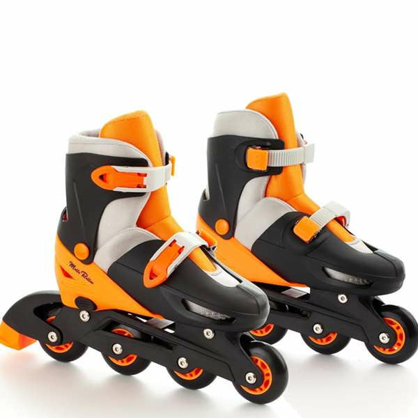 Patins em Linha Moltó Laranja Ajustável 35-38