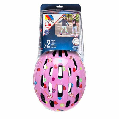 Capacete de Ciclismo Infantil Moltó Cor de Rosa