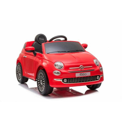 Carro elétrico para crianças Injusa Fiat 500 Vermelho Telecomando