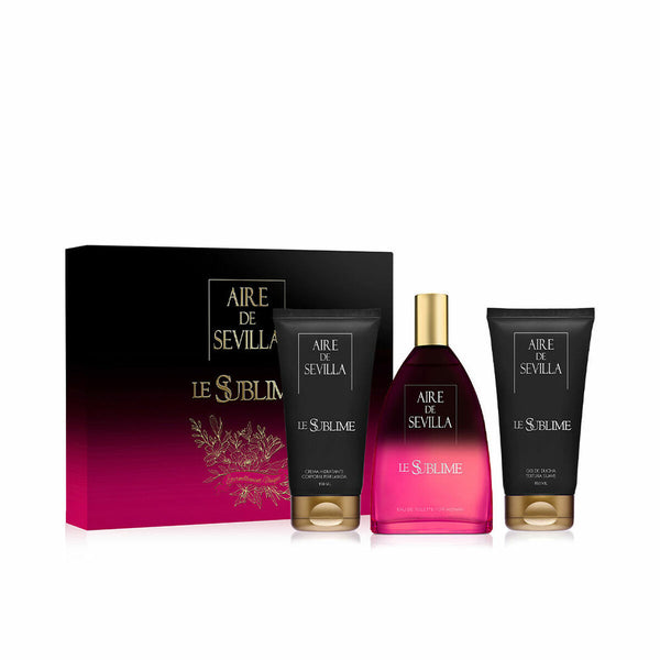 Conjunto de Perfume Mulher Aire de Sevilla Le Sublime EDT 3 Peças