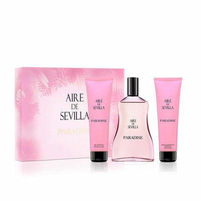 Conjunto de Perfume Mulher Aire de Sevilla PARADISE 3 Peças