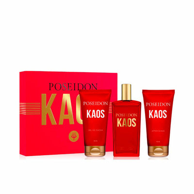 Conjunto de Perfume Homem Poseidon POSEIDON KAOS EDT 3 Peças