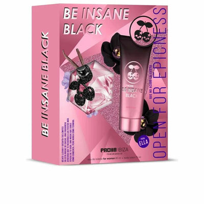 Conjunto de Perfume Mulher Pacha Ibiza Be Insane Black 2 Peças