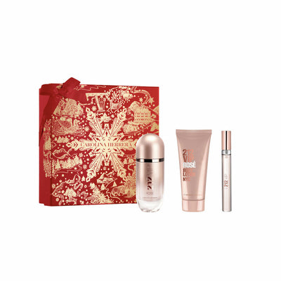 Conjunto de Perfume Mulher Carolina Herrera 212 VIP Rosé 3 Peças