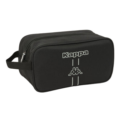 Bolsa para Sapatos de Viagem Kappa Dark Preto 29 x 15 x 14 cm