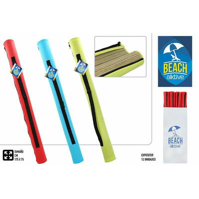 Esteira de praia Colorbaby Amarelo Azul Vermelho PVC 75 x 175 cm