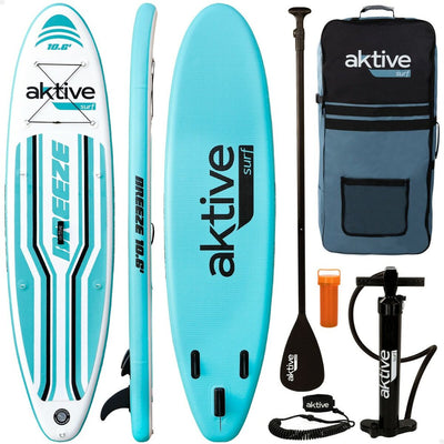 Prancha de Paddle Surf Insuflável com Acessórios Aktive Azul