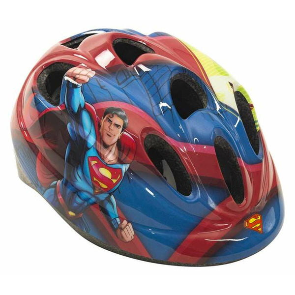 Capacete Infantil Toimsa Superman Vermelho Azul (28 x 20 x 15 cm)
