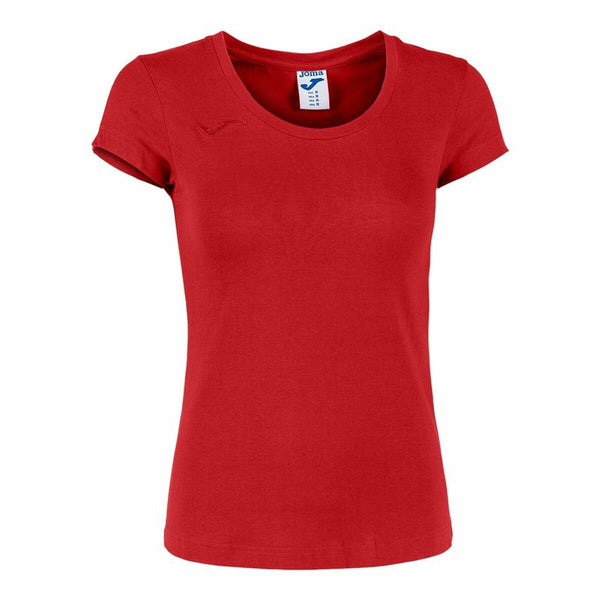 Camisola de Manga Curta Mulher Joma Sport Verona Vermelho