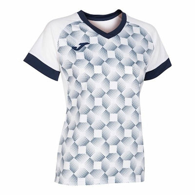 Camisola de Manga Curta Mulher Joma Sport Supernova III Branco