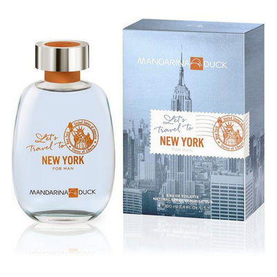 Perfume Homem Mandarina Duck Let's Travel NY EDT 100 ml