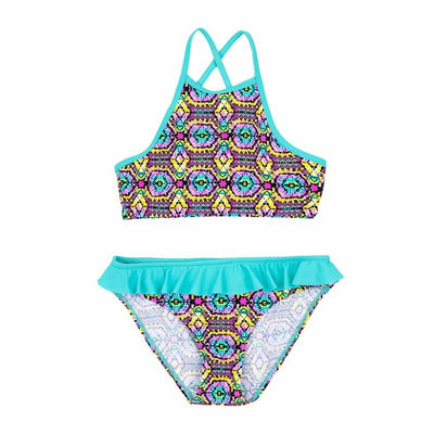 Cueca de Biquíni Para Meninas Go & Win Chevak Multicolor