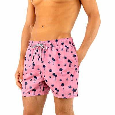 Calção de Banho Homem Alphaventure Vanimo Cor de Rosa