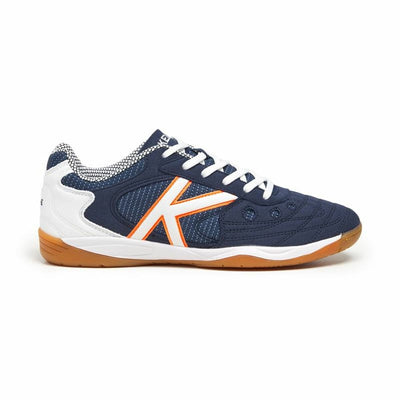 Chuteiras de Futebol de Salão para Adultos Kelme Indoor Copa Azul Marinho