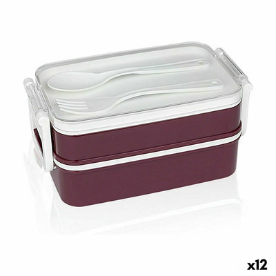 Recipiente Térmico para Alimentos ThermoSport Plástico (12 Unidades)