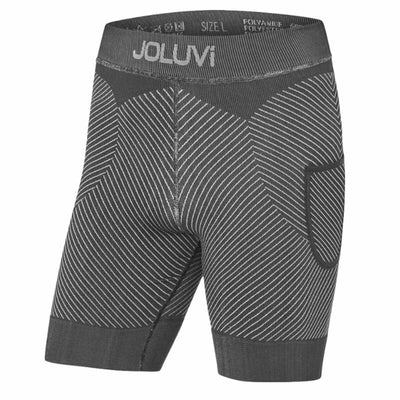 Calções de Desporto para Mulher Joluvi Trail Tech Preto Running