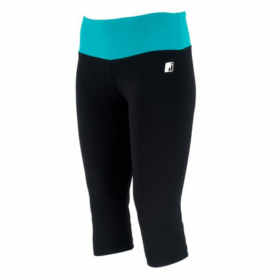 Calças Pirata Desportivo para Mulher Joluvi Fit-Flex Preto
