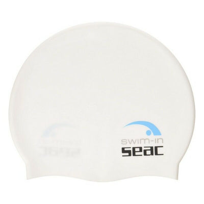 Touca de Natação SWIM IN SEAC Softee 7801568 Branco