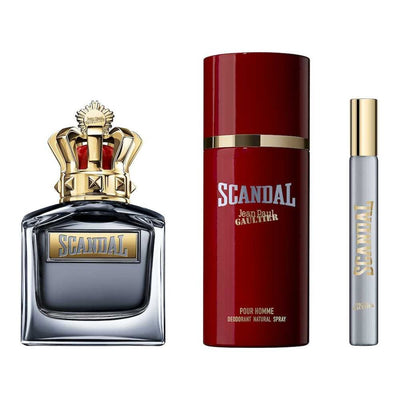 Conjunto de Perfume Homem Jean Paul Gaultier SCANDAL POUR HOMME EDT