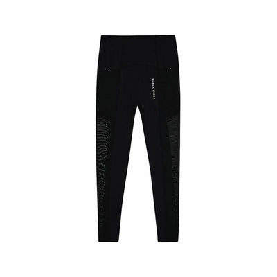 Leggings de Desporto de Mulher Black Limba Skyline Mesh Preto