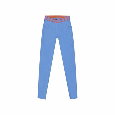 Leggings de Desporto de Mulher Black Limba Eraflex Azul Anil