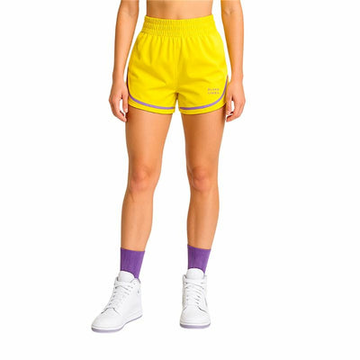 Calções de Desporto Black Limba Black Limba Boxwear Mujer Amarelo Mulher Fitness