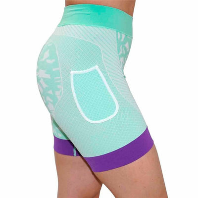 Collants Curtos de Desporto Hanker Shiwa Água-marinha