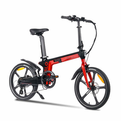 Bicicleta Elétrica Youin BK1900 OSLO Vermelho