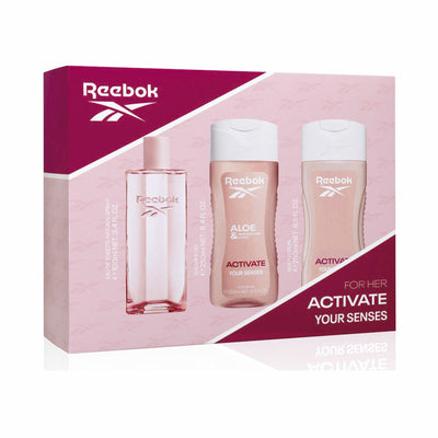 Conjunto de Perfume Mulher Reebok ACTIVATE YOUR SENSES 3 Peças