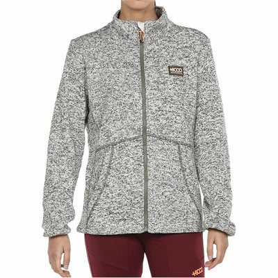 Casaco de Desporto para Mulher +8000 Jalma Branco Cinzento