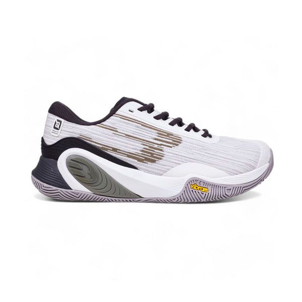 Sapatilhas de Pádel para Adultos Bullpadel Hack Vibram 25V Branco