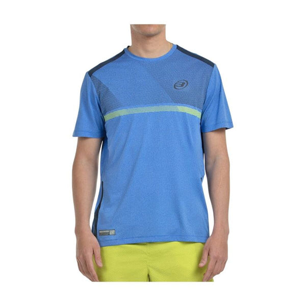 Camisola de Manga Curta Homem Bullpadel Bilao Anil Padel