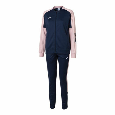 Fato de Treino de Mulher Joma Sport Eco Championship Cor de Rosa Azul Marinho 2 Peças