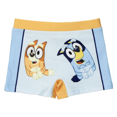 Calções de Banho Boxer para Meninos Bluey Azul Claro