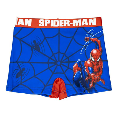 Calções de Banho Boxer para Meninos Spider-Man Vermelho
