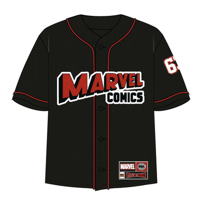 T-Shirt de Desporto de Manga Curta Marvel Baseball Unissexo