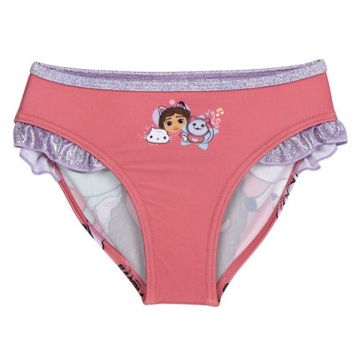 Fato de Banho de Menina Gabby's Dollhouse Cor de Rosa